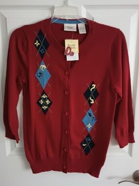 Baxter & Wells Button-Front Sweater